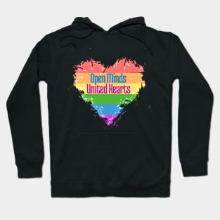 Open Minds United Hearts Hoodie